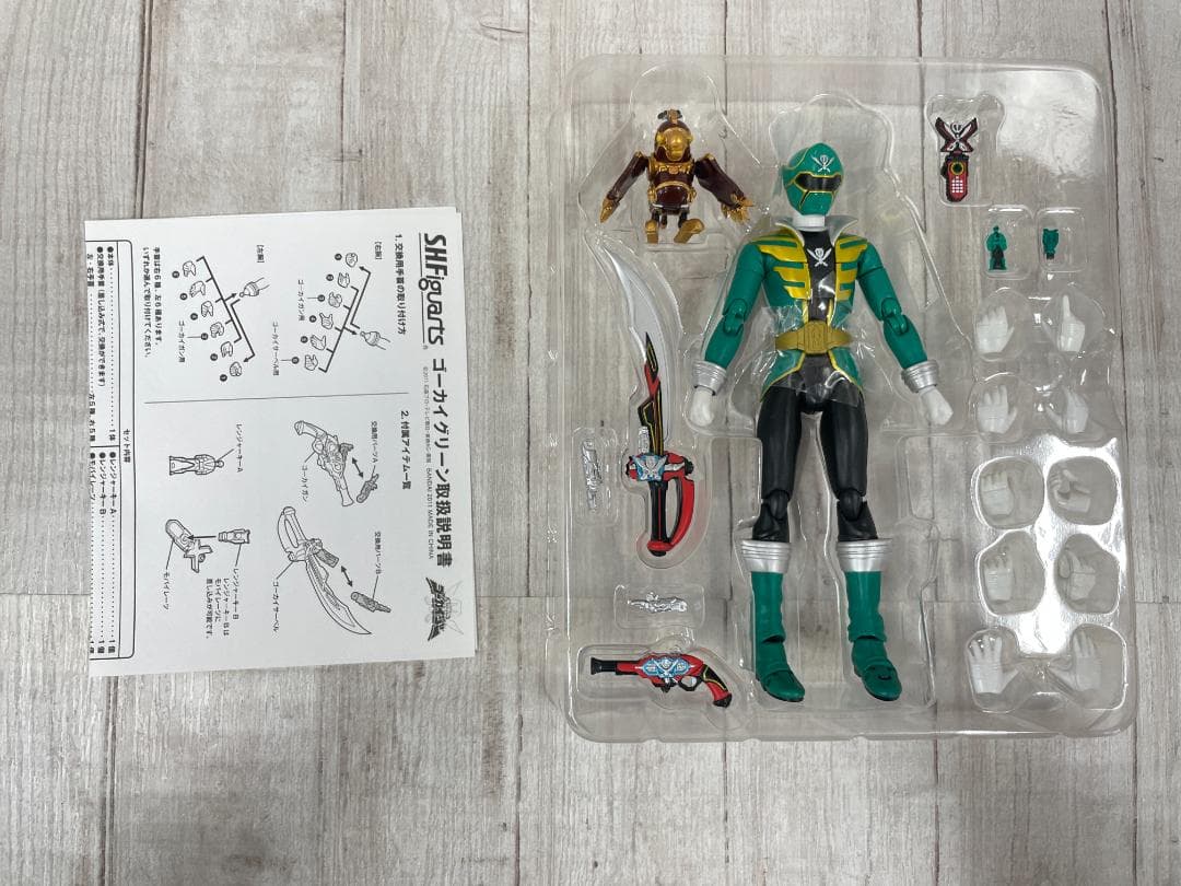 S.H.フィギュアーツ ゴーカイグリーン ゴーカイダリン付き
