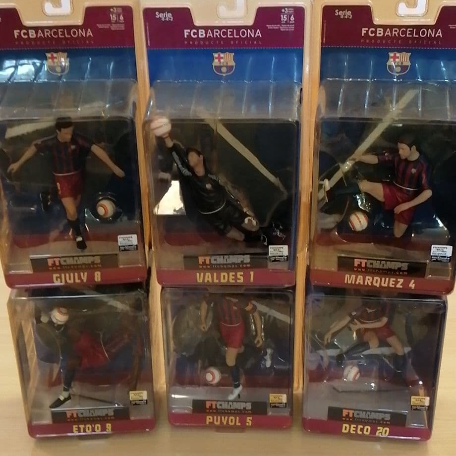 FC バルセロナ　フィギュア6セット