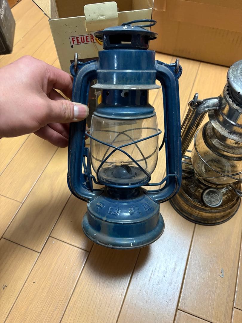 オイルランタンランプ2個セット