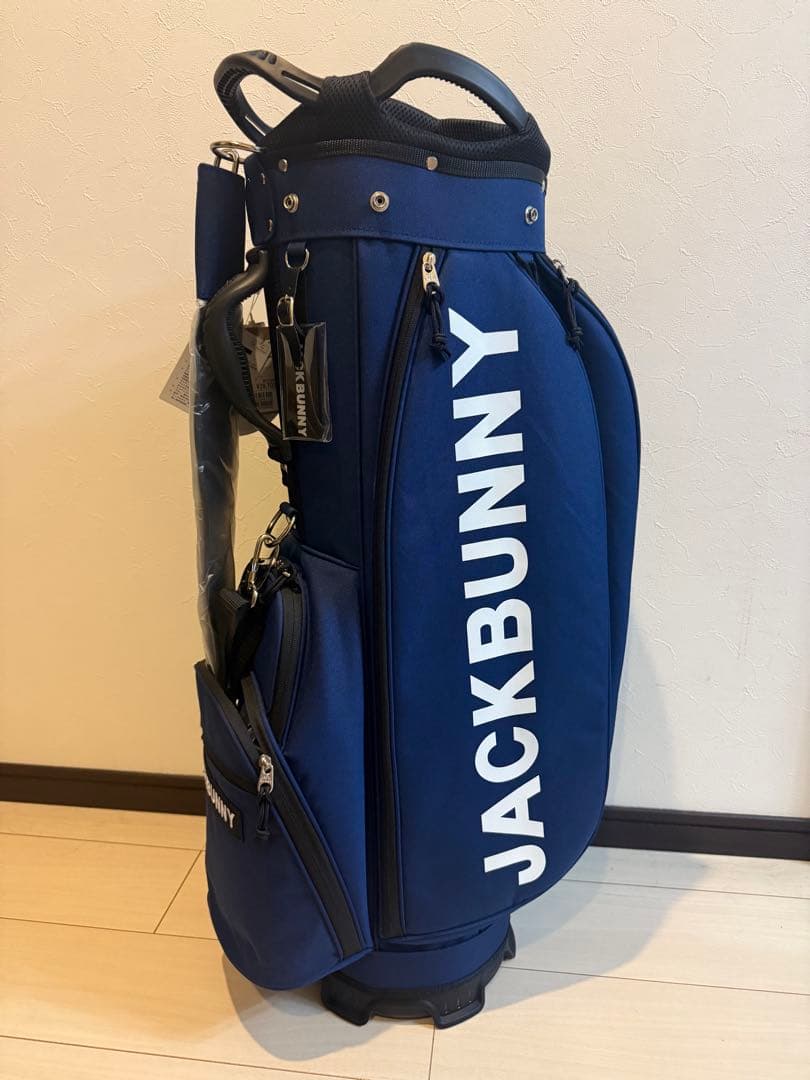 ジャックバニー　■軽量キャディーバッグ■ネイビー