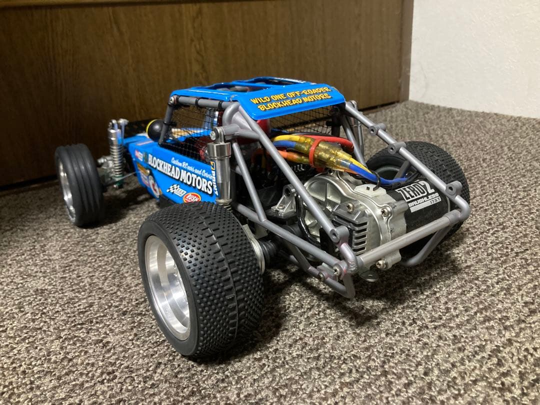 タミヤ　ワイルドワン　ブロックヘッドモータース