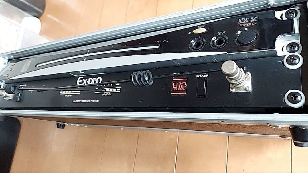 送信機付き Ex-pro ワイヤレスシステム B12 チューナーセット