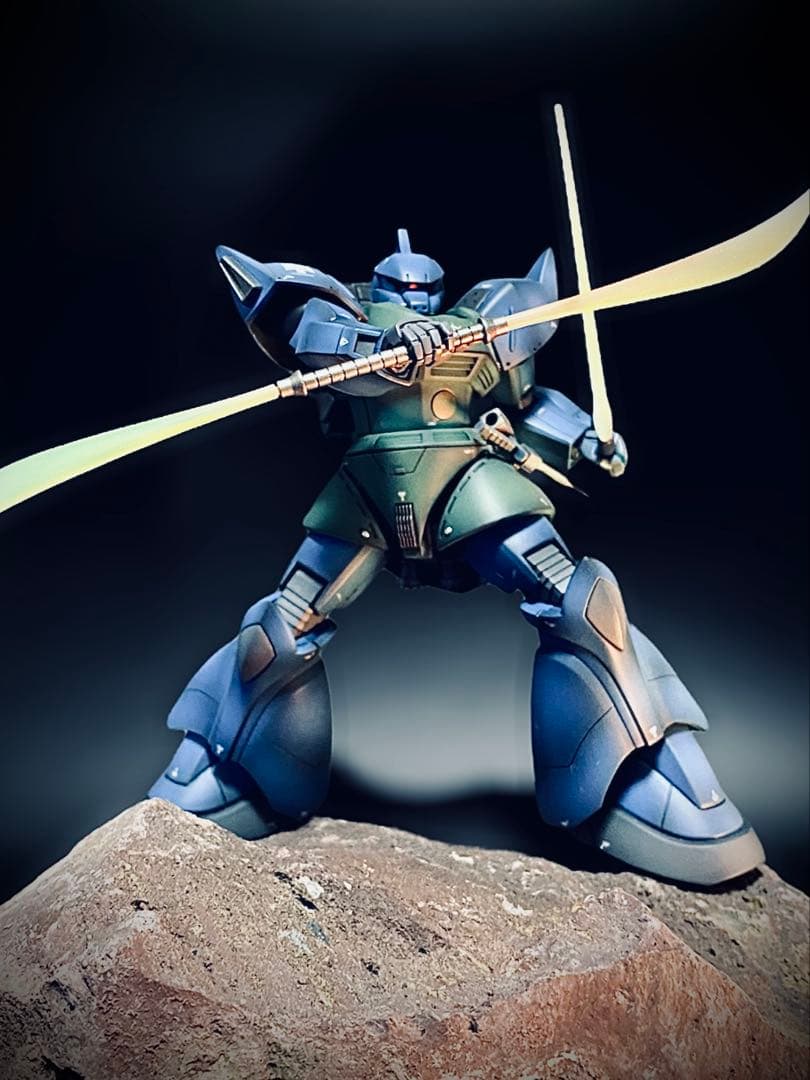 ガンプラ HGUC 1/144ゲルググ アナベル•ガトー専用機 完成品