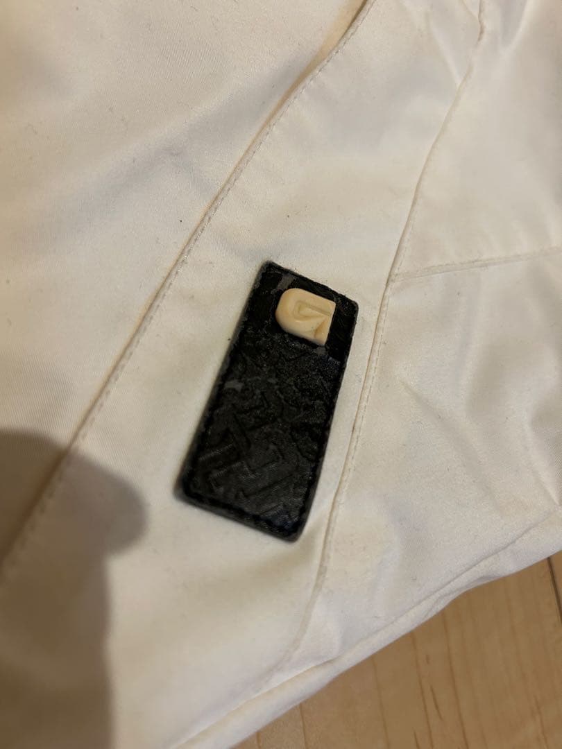 【希少】Burton × L.A.M.B. コラボ スノボウェア 刺繍 白 M