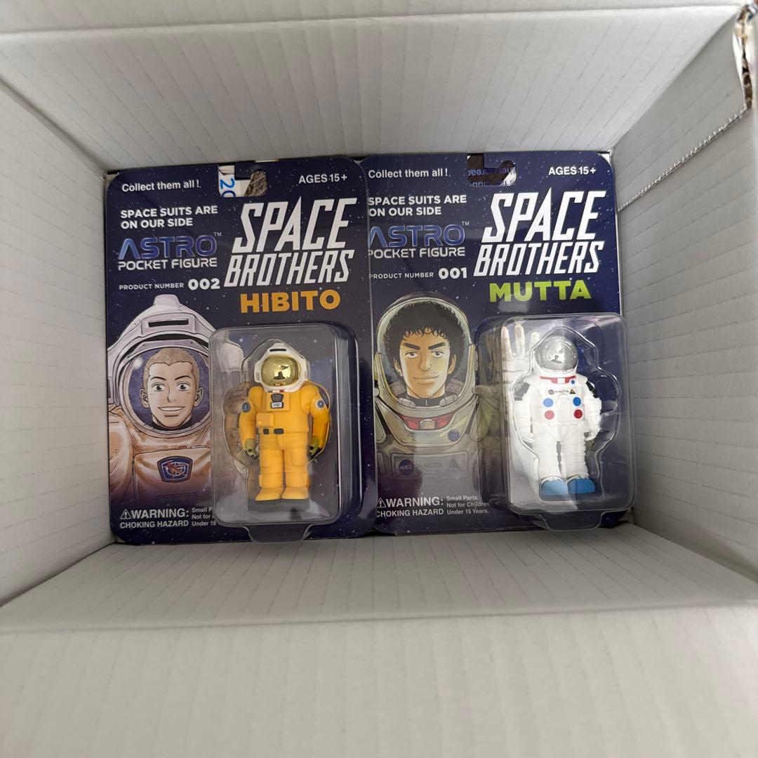 宇宙兄弟 SPACE BROTHERS MUTTA & HIBITO フィギュア