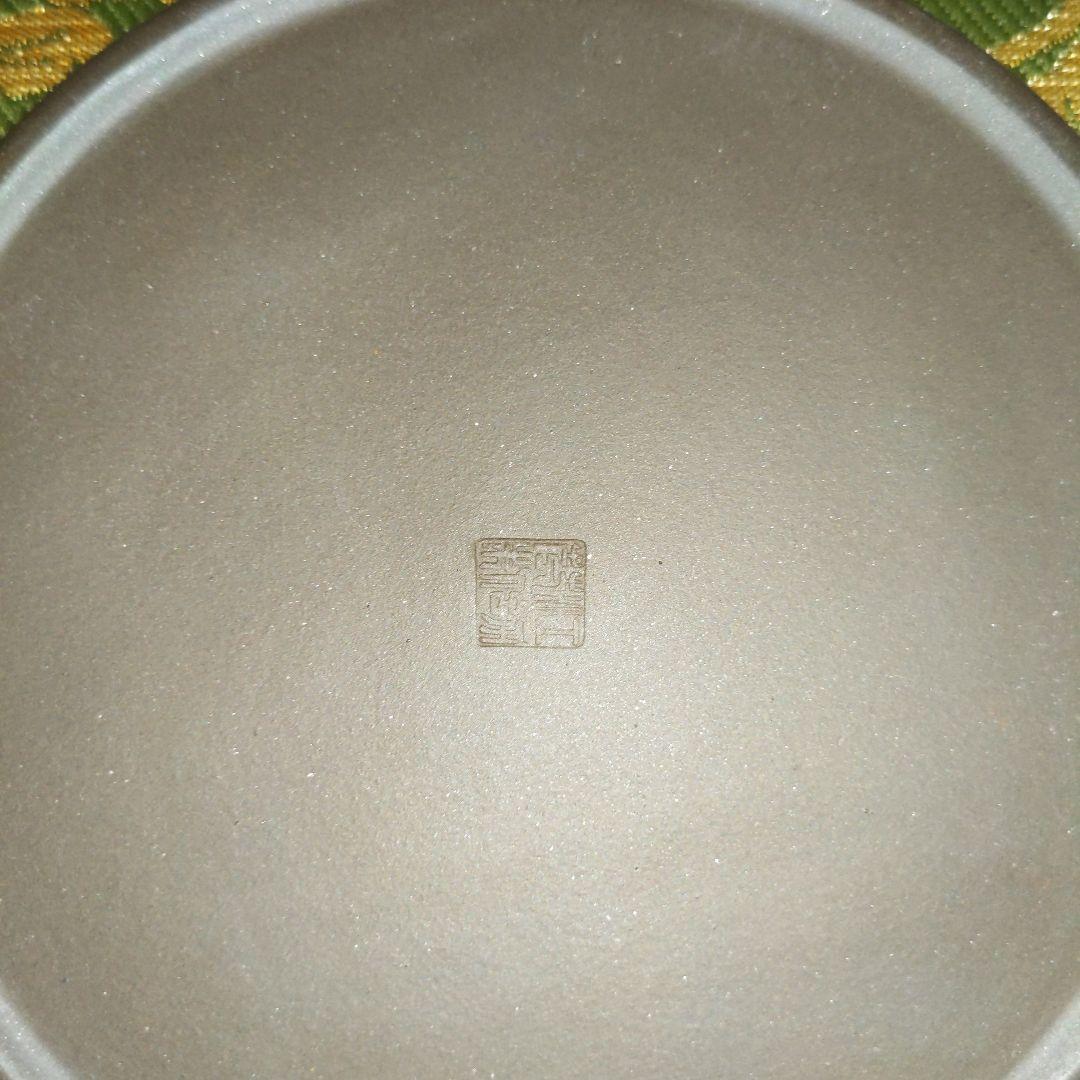 【最終価格】中国　紫砂朱泥　在銘入　煎茶器