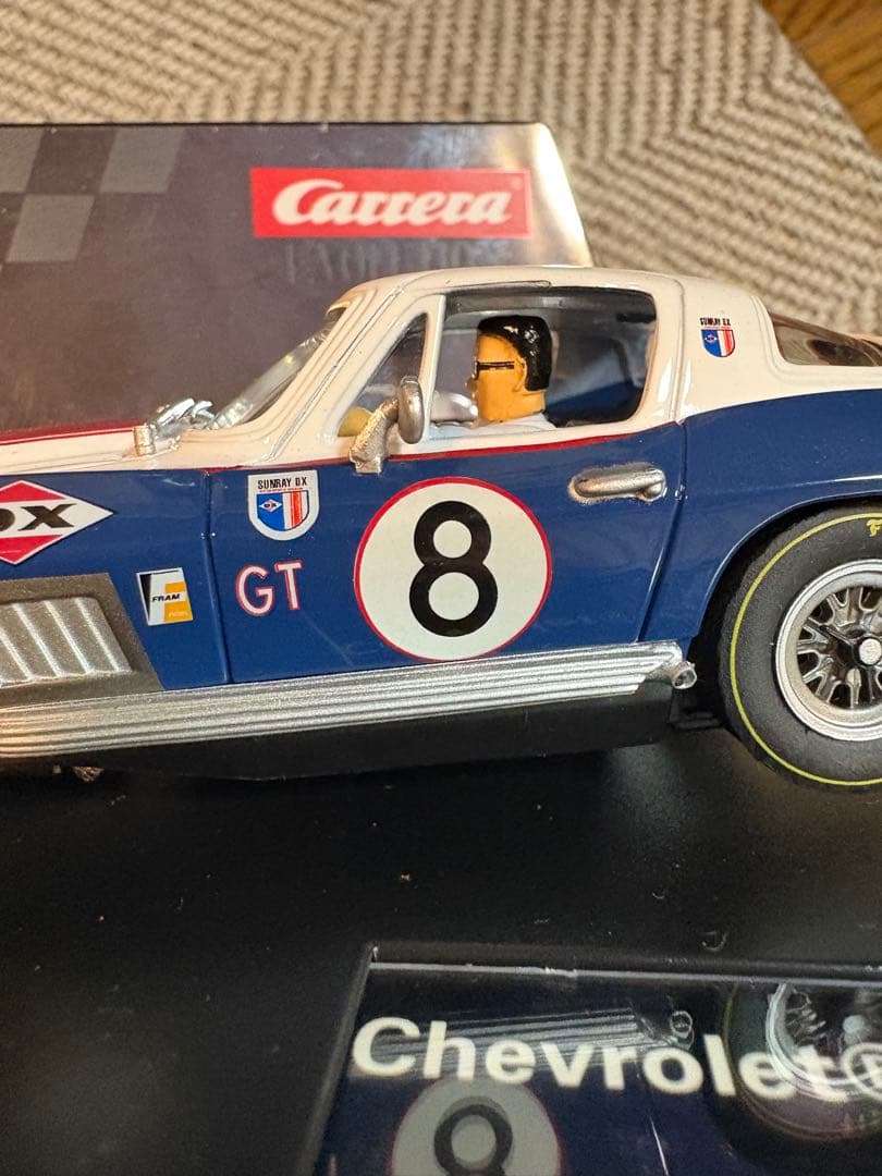 スロットカーカレラ製シボレーコルベットスタンレー1/32