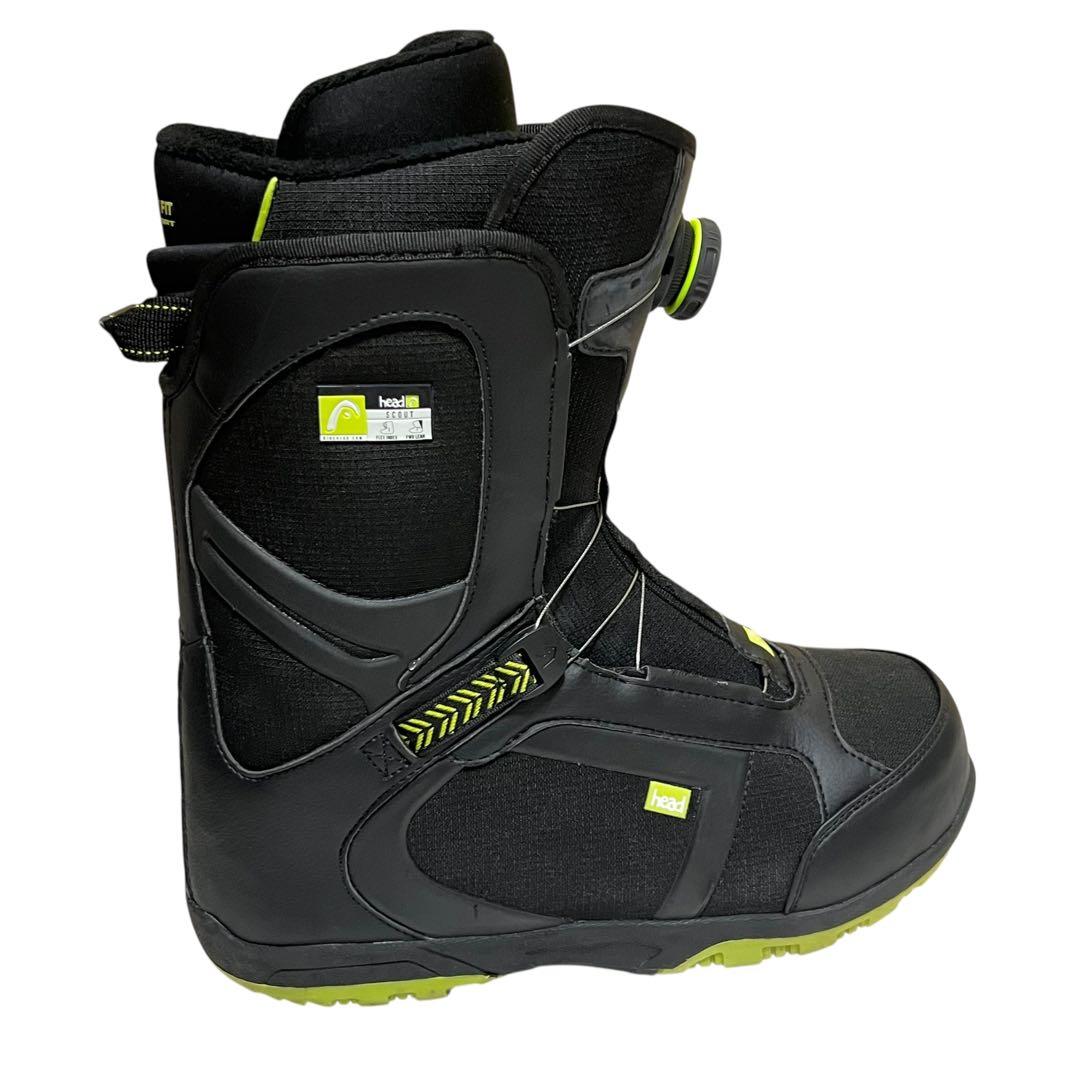 【美品】SCOUT BOA 27.5cm スノーボードブーツ HEAD ヘッド