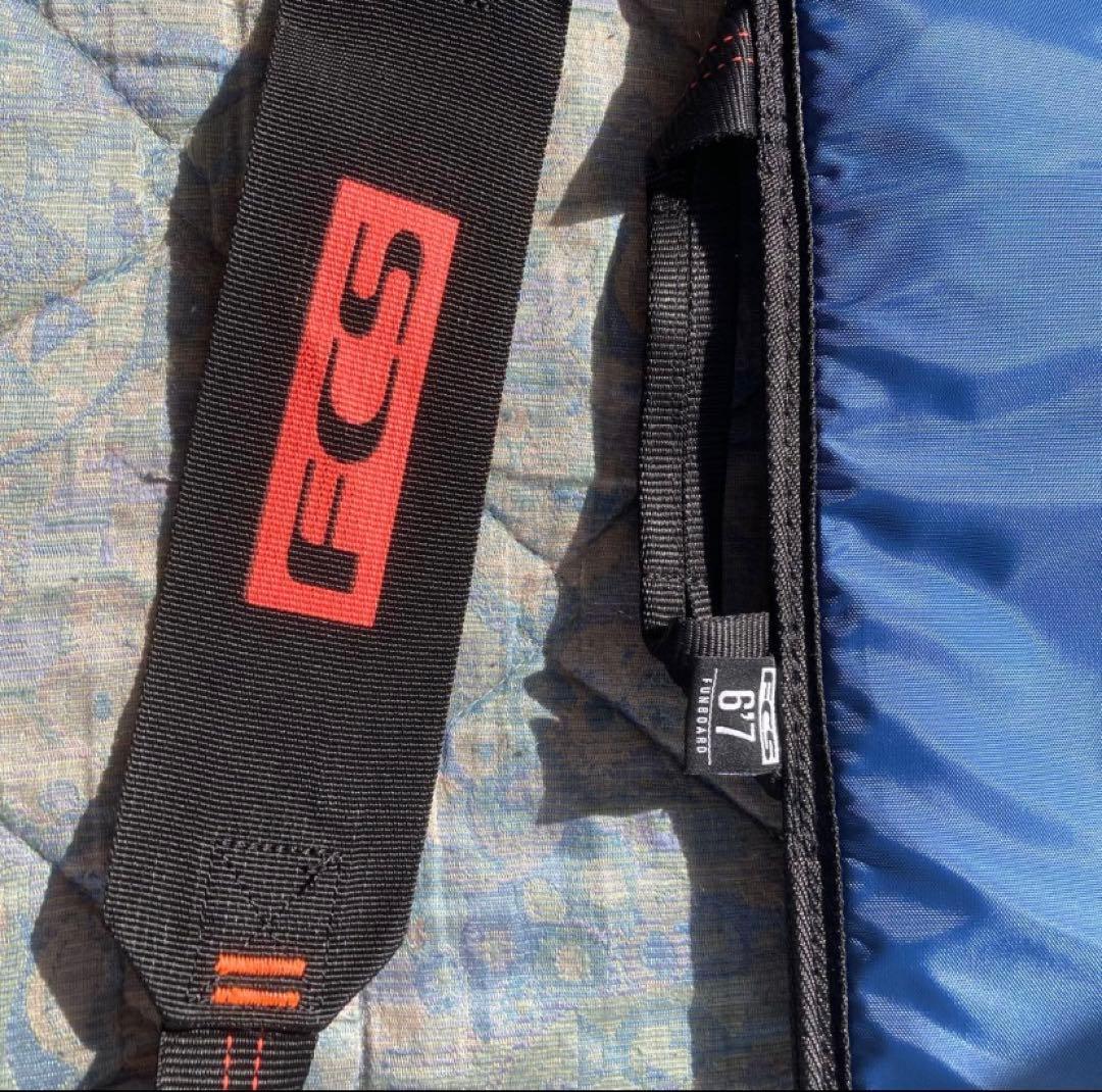 FCS製　6'7\" ファンボード　サーフボードケース