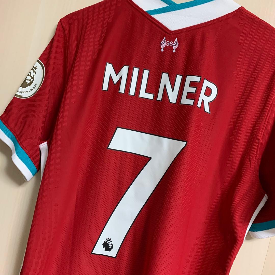 正規品 新品 リバプール オーセンティック ユニフォーム ミルナー 7番