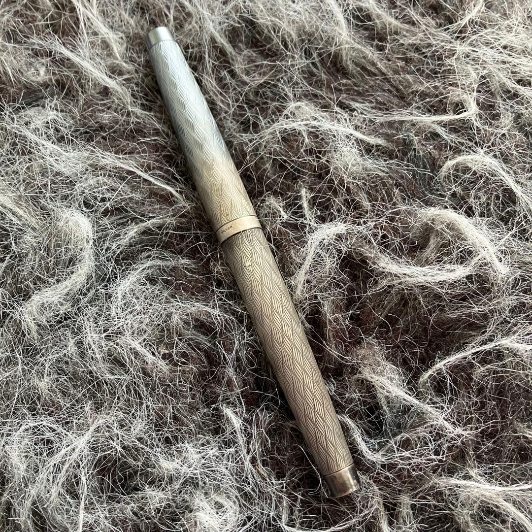 PLATINUM プラチナム 万年筆 銀製 ALLOY Pt　中字