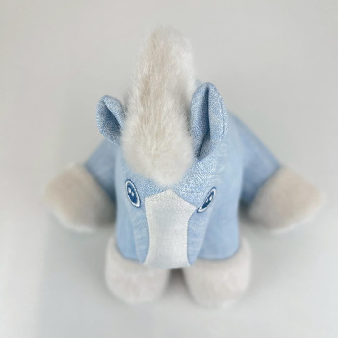 新品未使用 HERMES エルメス　ぬいぐるみ　ベビーエルミー　ブルーグラシエ