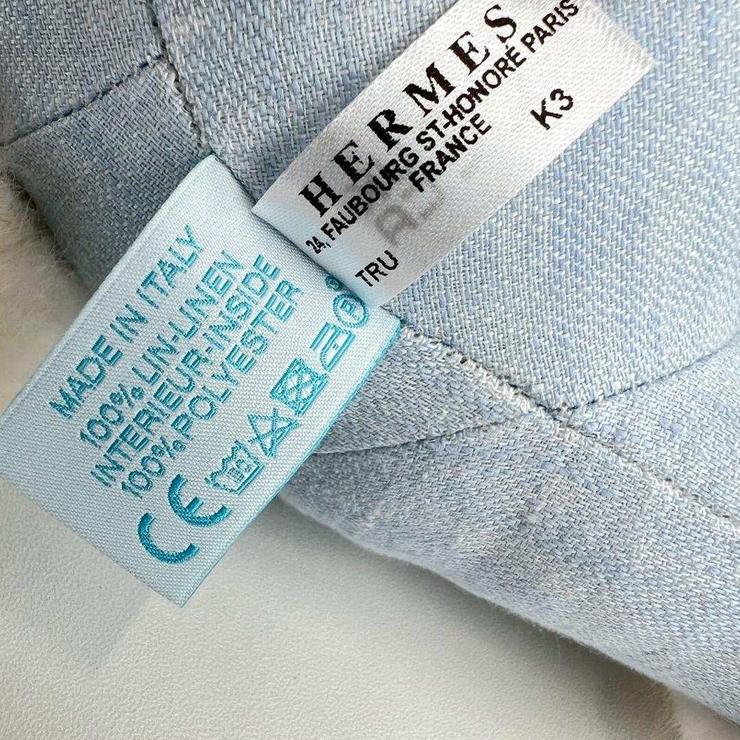 新品未使用 HERMES エルメス　ぬいぐるみ　ベビーエルミー　ブルーグラシエ