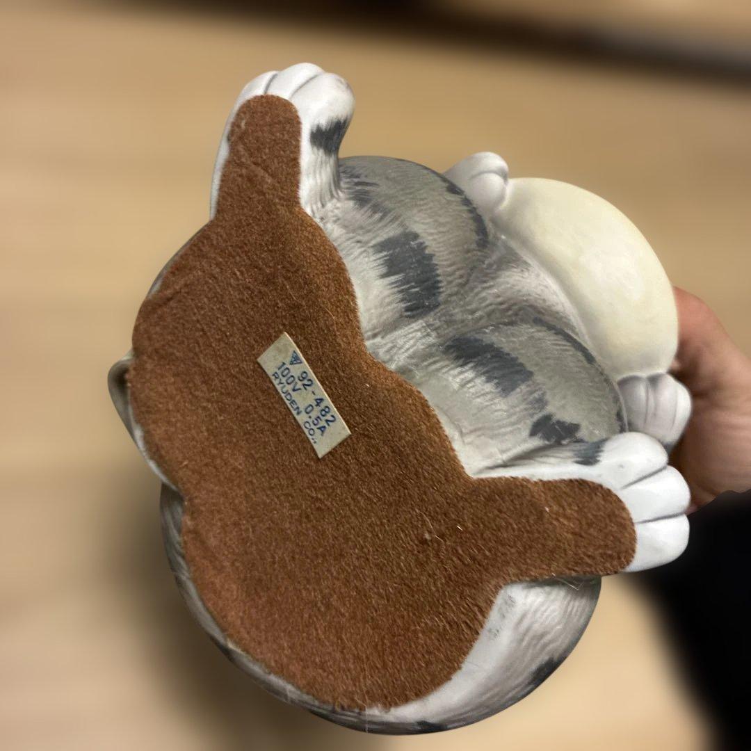 希少 わちふぃーるど ダヤン ランプ 猫 照明 点灯確認済　日本製