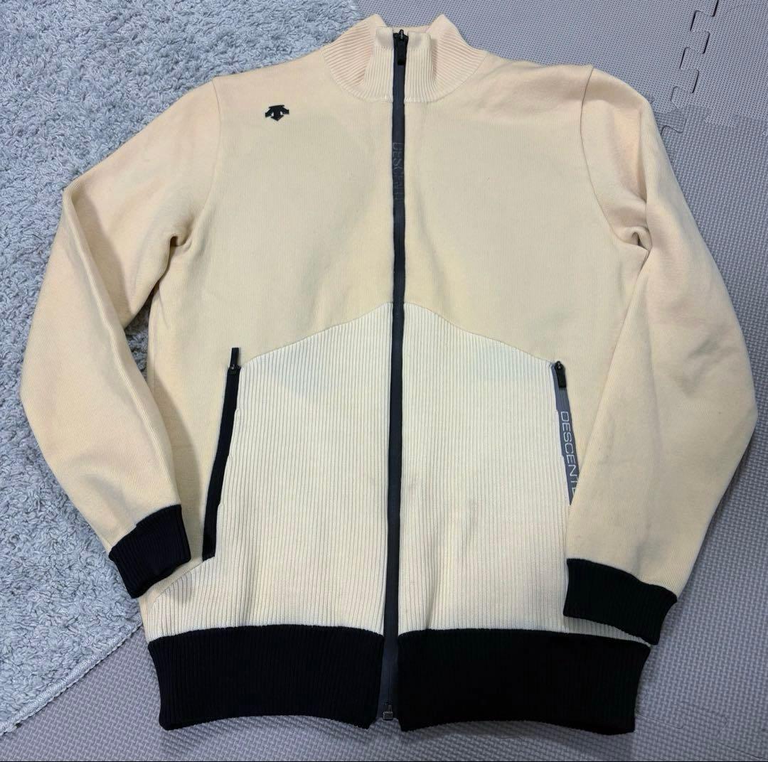 DESCENTE Golf ゴルフウェア　ニット　ジャケット ハイブリッド