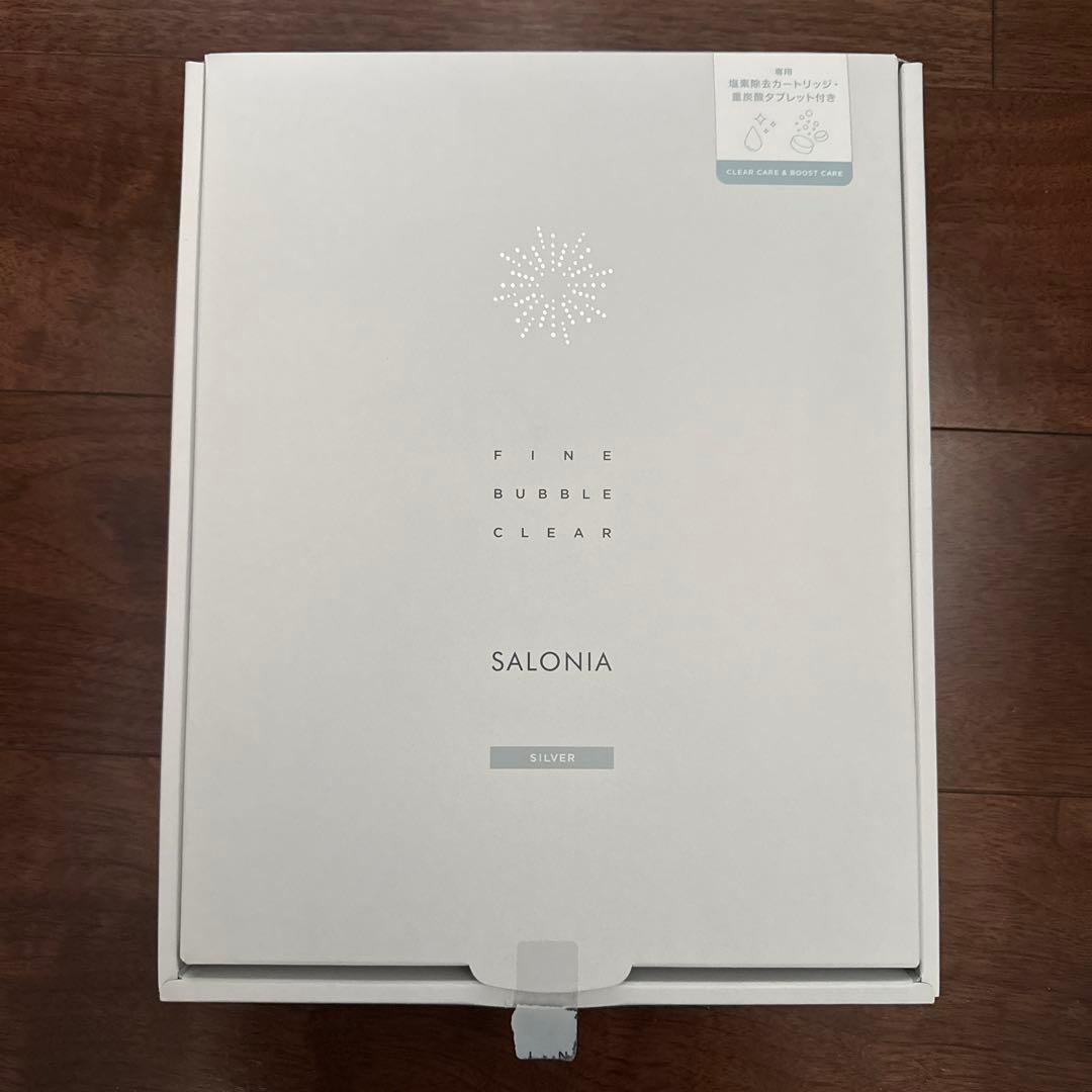 SALONIA ファインバブルクリアシャワーヘッド