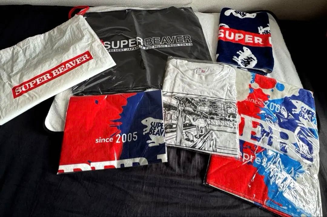 SUPER BEAVER 夏のレジャーセットなどグッズまとめ
