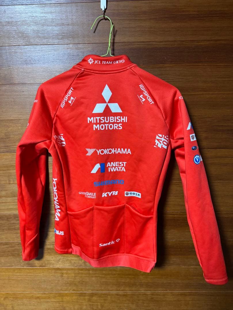 MITSUBISHIサイクルジャージ team ukyo 非売品 選手支給品