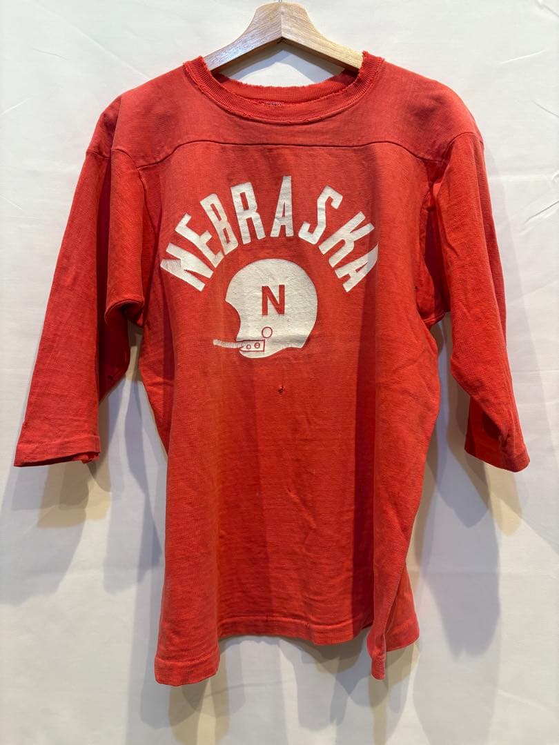 70s champion カレッジフットボール tシャツ