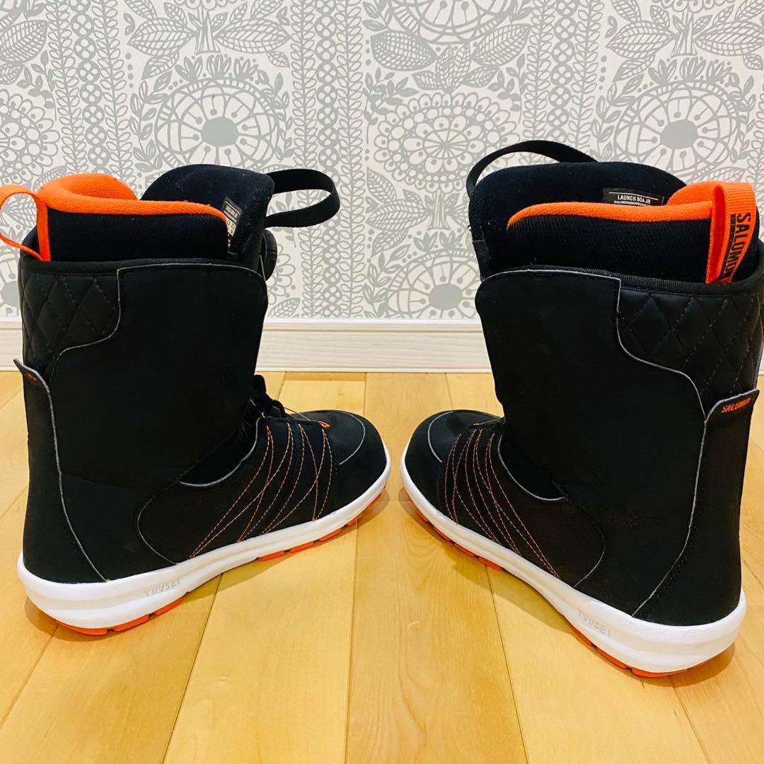 美品　ジュニア　スノーボード　ブーツ サロモン　23.5cm BOAタイプブーツ