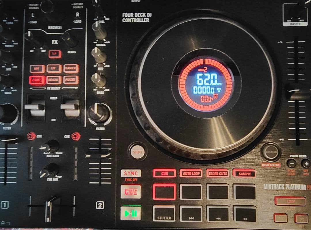 DJコントローラー Numark MIXTRACK PLATINUM FX