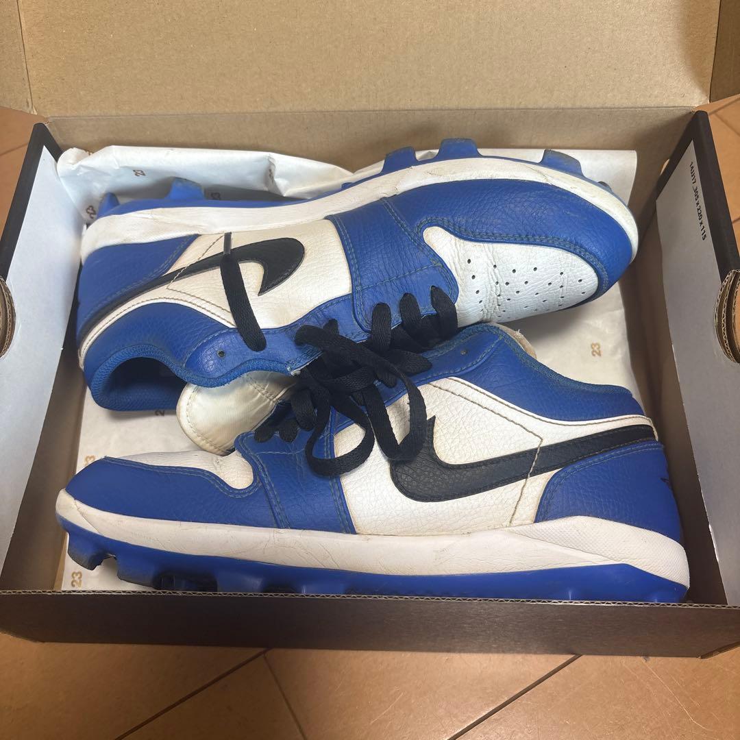 NIKE ジョーダン 1 野球　スパイク　ロー　　26cm ゲームロイヤル