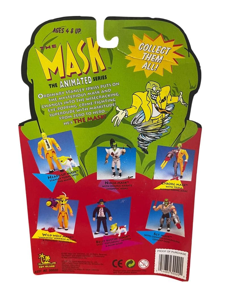 【未開封品】THE MASK マスク アニメ版 フィギュアToy 
