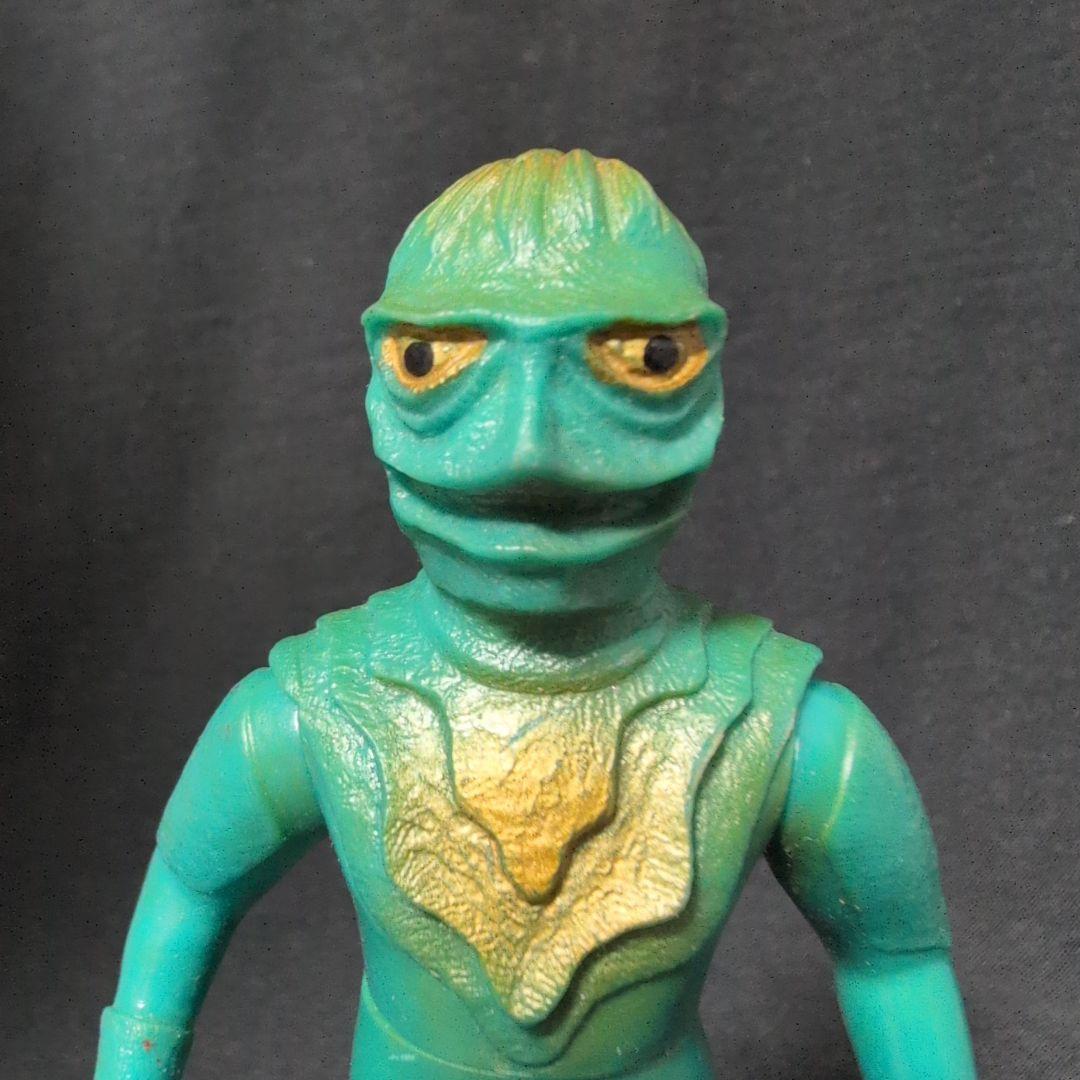 昭和レトロ　当時物　鉄人タイガーセブン　カッパ原人　ソフビ　ジャンク