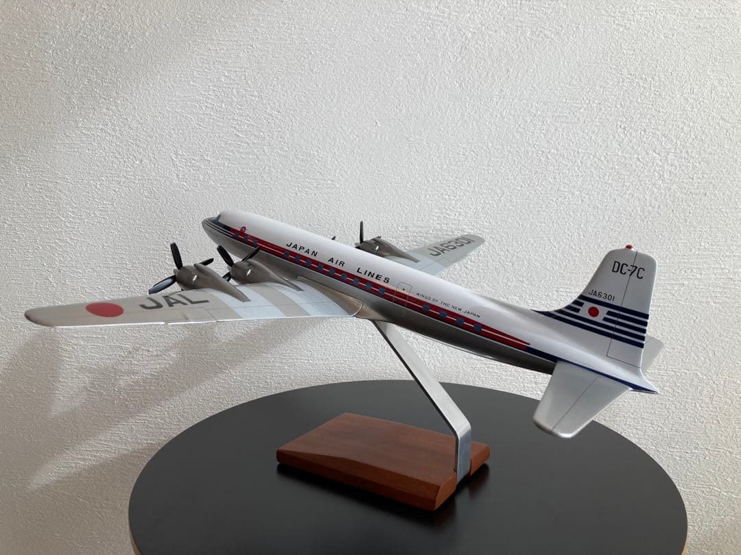 【超レア】WING CLUB JAL DC-7C 1/72デスクトップモデル
