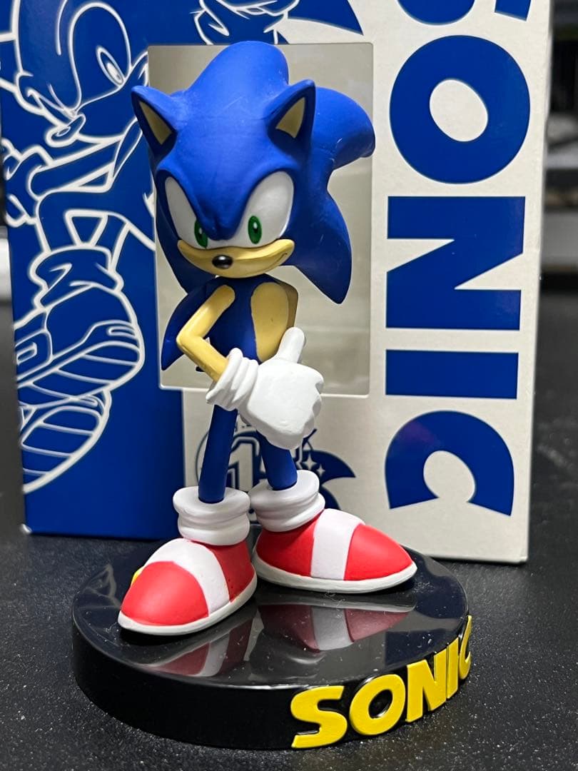 セガ　ソニック　15周年フィギュア　開封済み