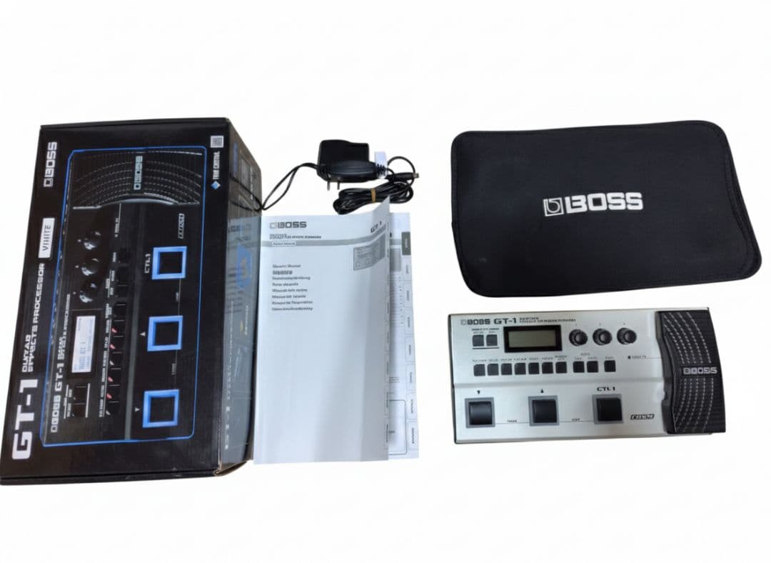 【美品・純正フルセット】BOSS GT-1 ギター用マルチエフェクター ホワイト