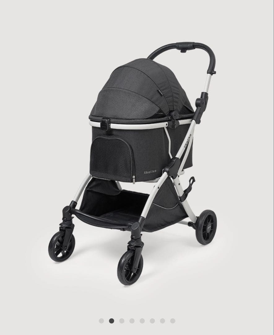 『美品』likalika ペットカート ブラック