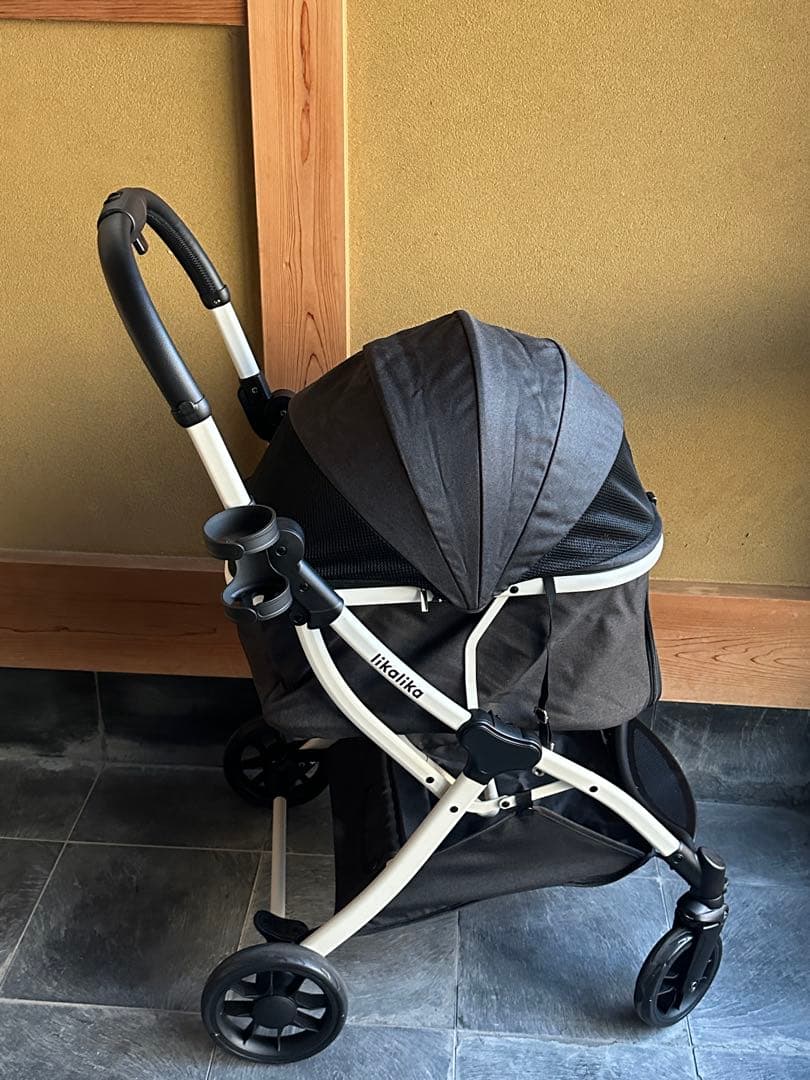 『美品』likalika ペットカート ブラック