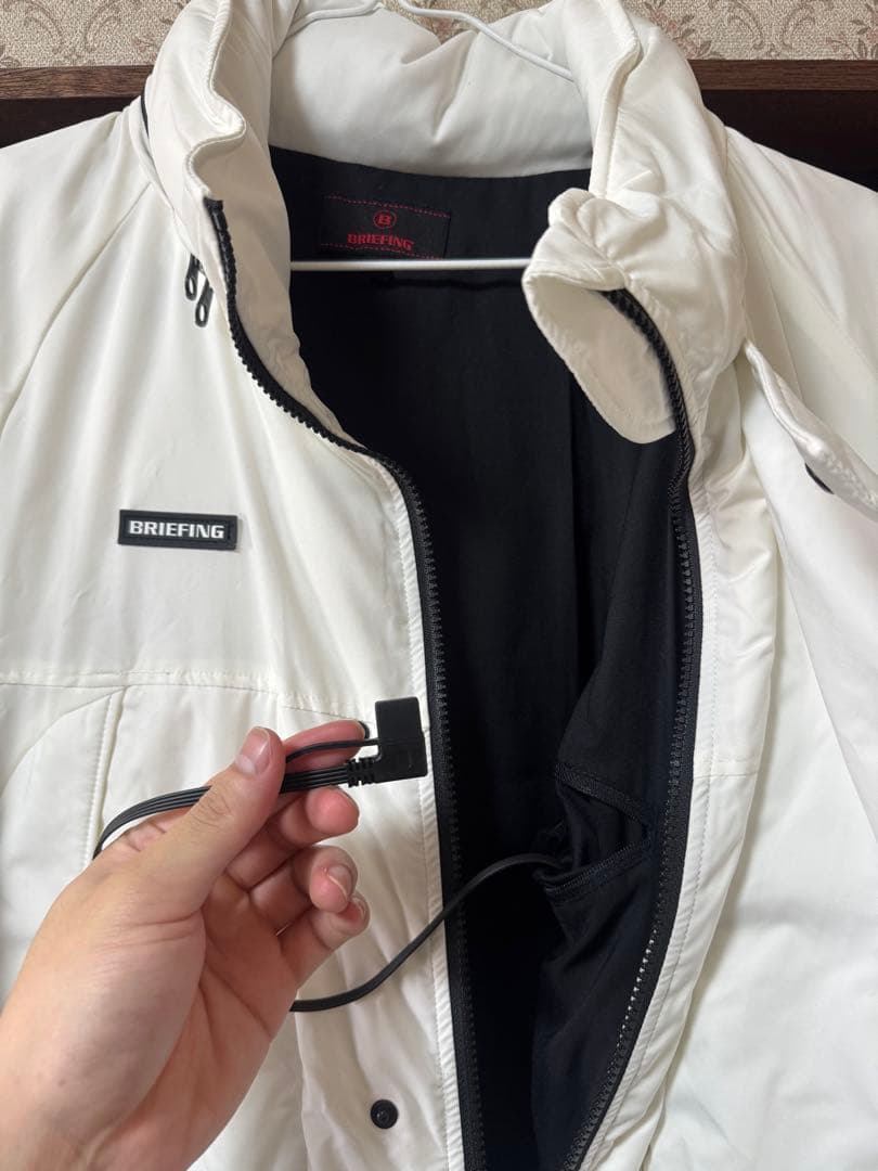 BRIEFING　ブリーフィング 中綿入りダウンベンチコート　　ヒート温度調節