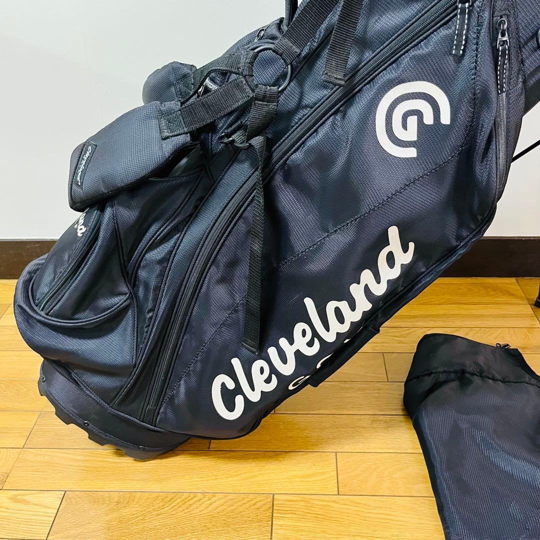【希少品】Cleveland Golf キャディバッグ スタンド式 送料込み
