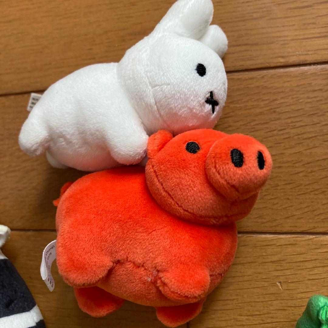 ブルーナ アニマルズ サル ブタ ぬいぐるみ 12点セット