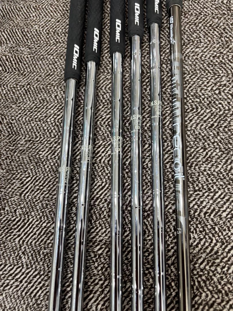 値下げ　三浦技研　MC501 アイアンセット 5-9 P 6本