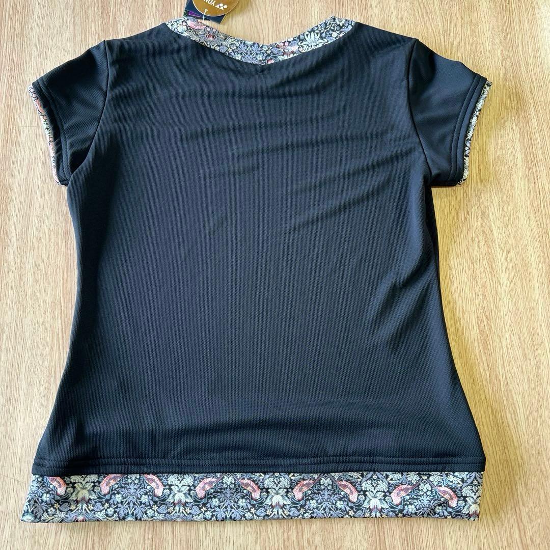 ヨネックス　レディーステニスウエア ゲームシャツ、ショートパンツセットアップ　M