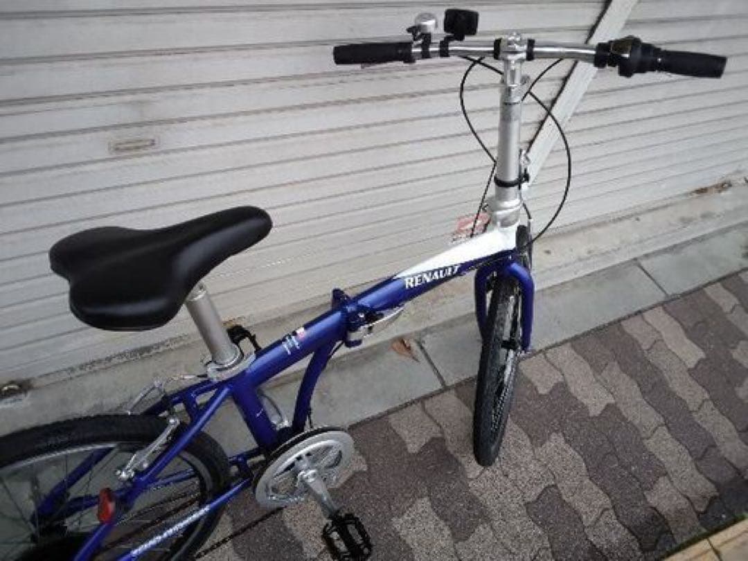 RENAULT[ルノー]24吋 折り畳み自転車 ブルーメタリック