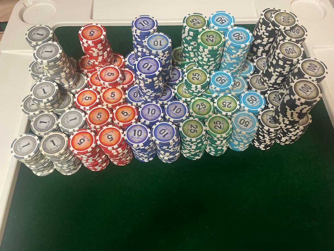 ポーカーチップバラ売り300枚