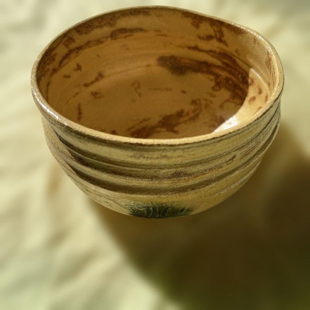 「年末セール」鈴木五郎　黄瀬戸　茶碗　織部　陶芸