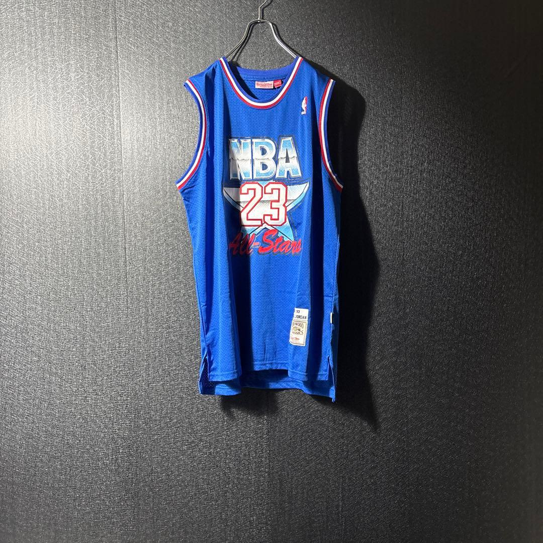 【マイケルジョーダン】NBA オールスター バスケ ゲームシャツ 23番 2XL