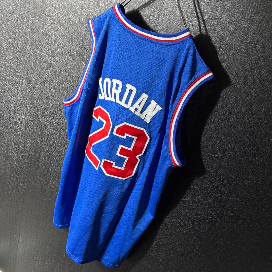 【マイケルジョーダン】NBA オールスター バスケ ゲームシャツ 23番 2XL