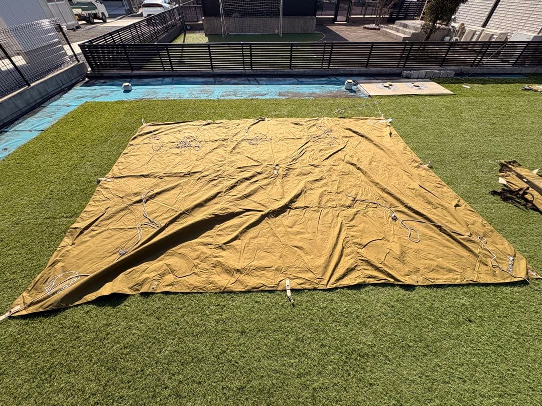 「値下げ対応可」ノルディスク　カーリ12 タープ　カーキ