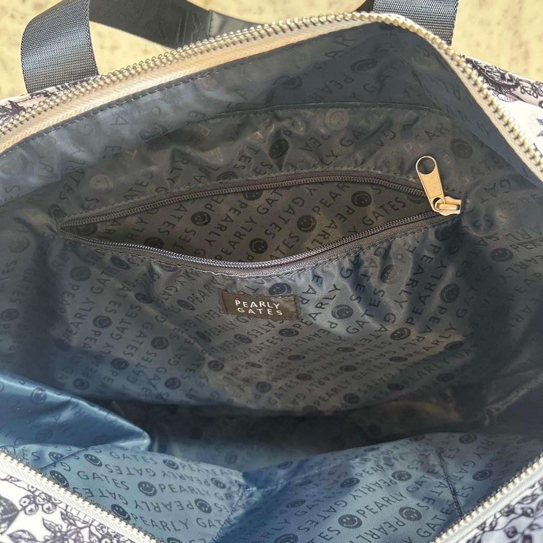 PEARLY GATES フラワープリント ロッカーバッグ