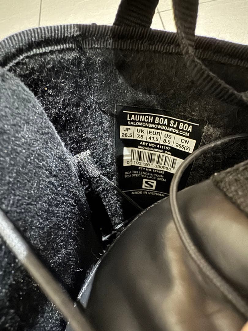 スノーボード SALOMON LAUNCH BOA SJ BOA 21-22 26.5cm