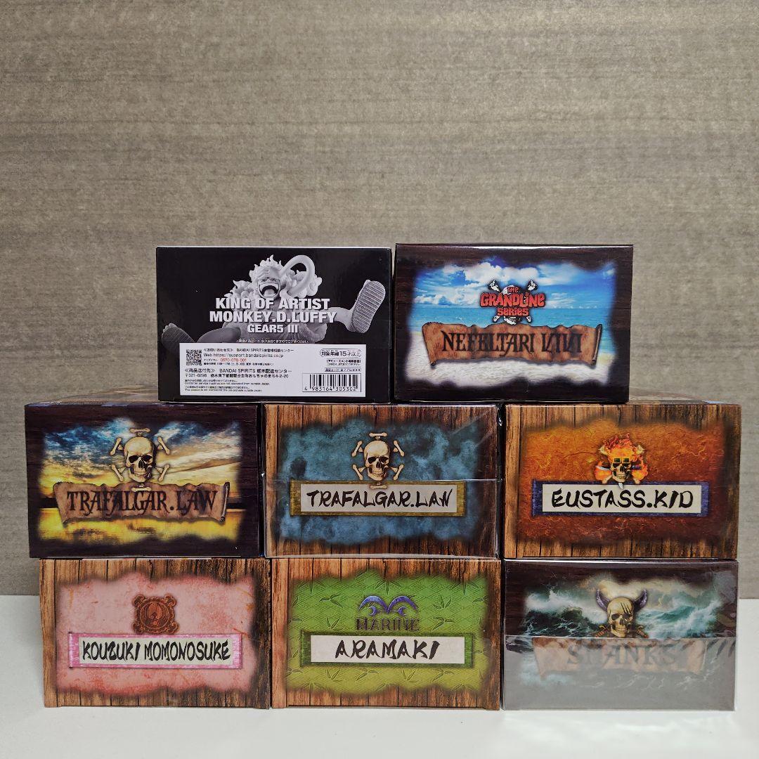 【未開封】ワンピース/プライズフィギュア/ルフィGEAR5Ⅲ/ビビ/ロー/キッド