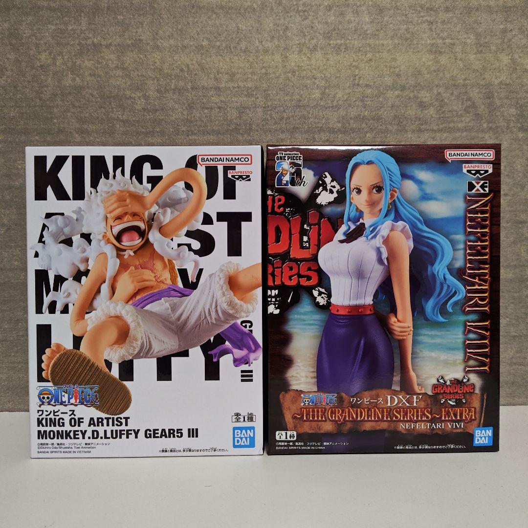 【未開封】ワンピース/プライズフィギュア/ルフィGEAR5Ⅲ/ビビ/ロー/キッド