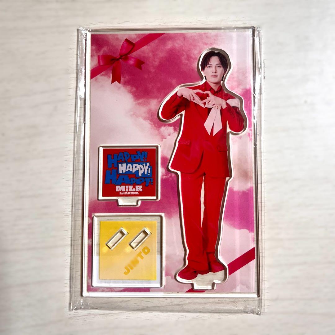 M!LK 吉田仁人 ハハハッピー赤衣装アクスタ