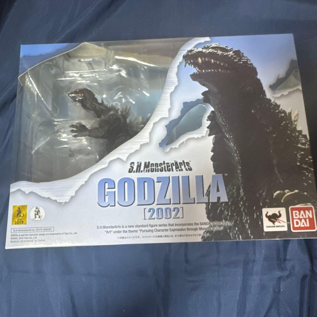 【未開封新品】　S.H.MonsterArts ゴジラ 2002 メカゴジラ